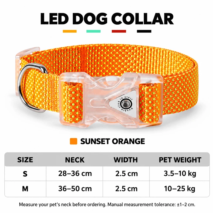 LED Buckle Dog Collar price