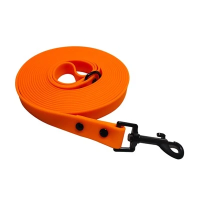 Orange Waterproof PVC Dog Leash