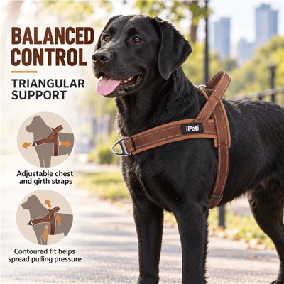 Reflective Saddle Dog Harness