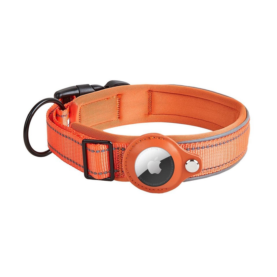 Dog Collar With Integrated AirTag Holder best