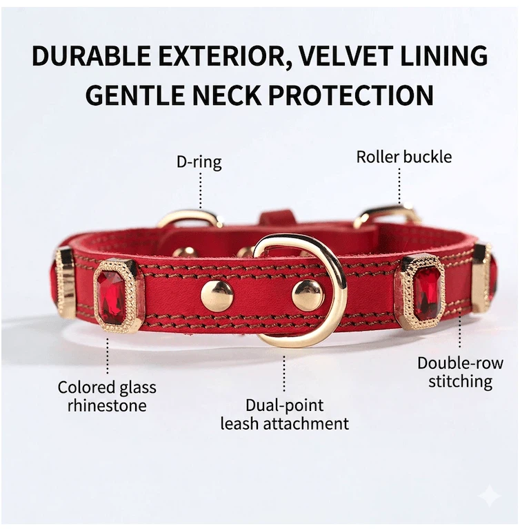 High Quality Bling Dog Collar factory
