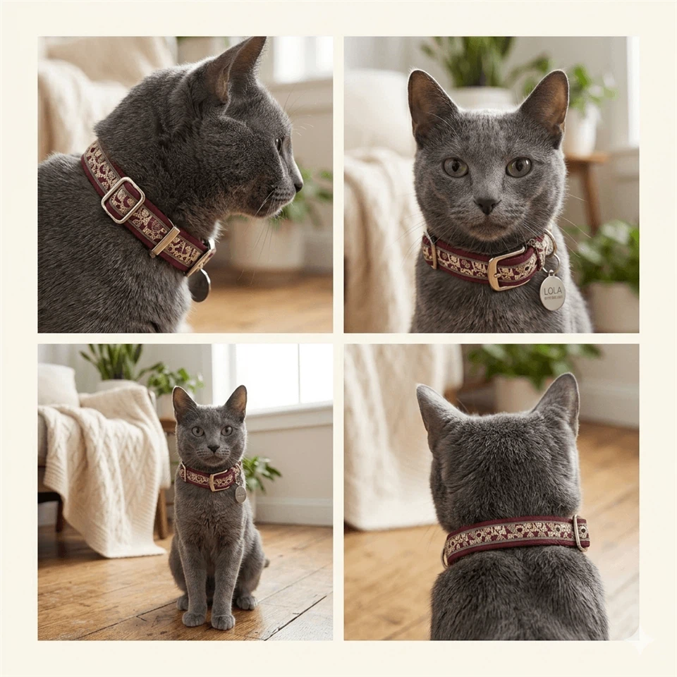 Jacquard Padded Dog Collar best