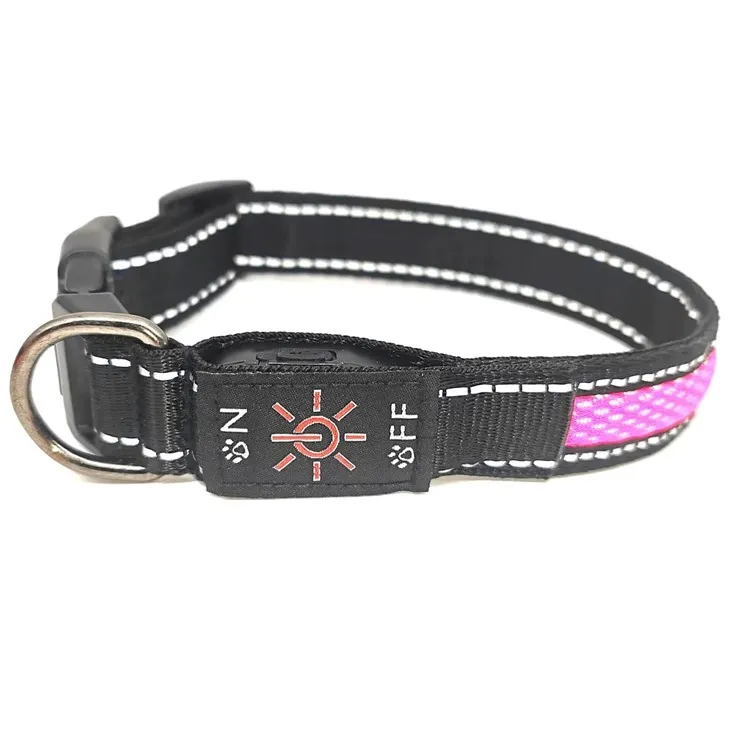 LED Dog Collar with USB Rechargeable 5