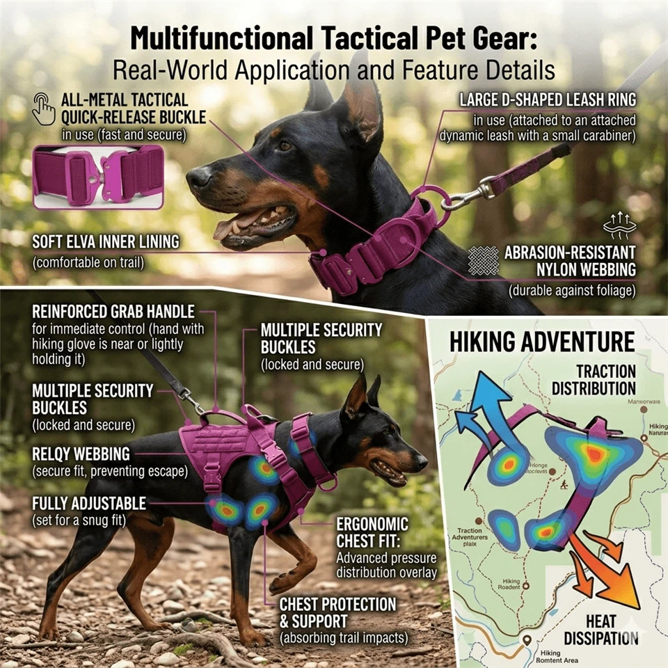 Detailed pressure-distribution system illustration with 'Different Adventure' map