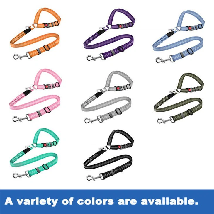 Seat Belt Leash For Dogs