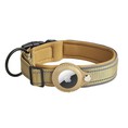 Dog Collar With Integrated AirTag Holder