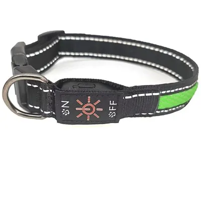 LED Dog Collar With USB Rechargeable
