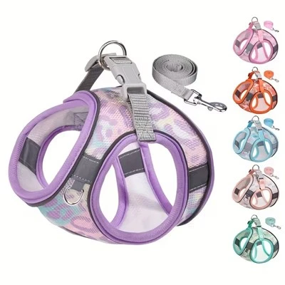 Reflective Dog Harness With Leash Reflective Dog Harness With Leash