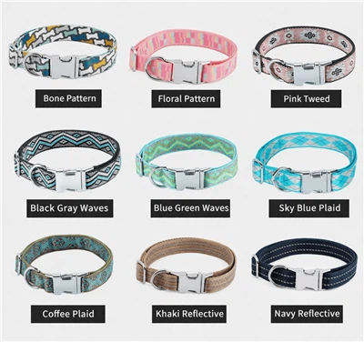 Stylish Pattern Dog Collar